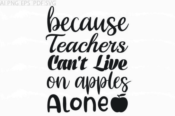 About Because Teachers Can’t Live on SVG