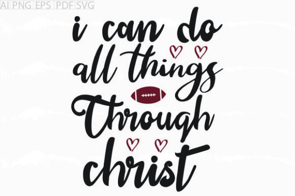 About I Can Do All Things Through SVG Graphics