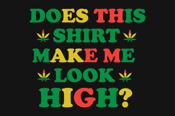 Cannabis Weed Marijuana SVG Graphics for Crafts & Branding