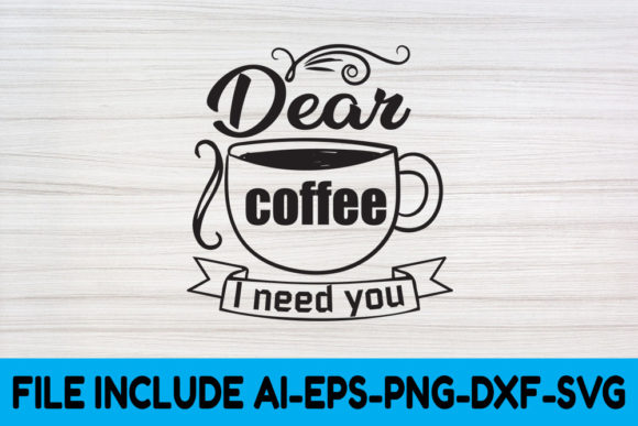 Coffee SVG Design: A Graphics & Crafts Asset for Real Projects
