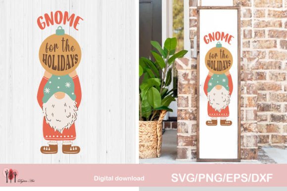 Gnome for the Holidays SVG PNG
