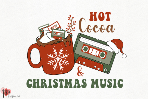 Hot Cocoa and Christmas Movies SVG PNG