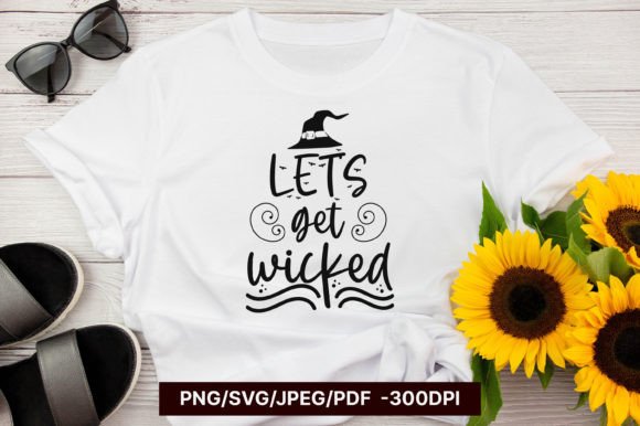 Let's GET WiCKED Halloween SVG Design