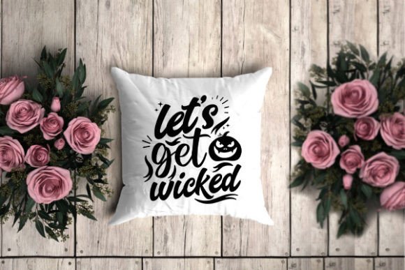 Lets Get Witched Halloween Pillow Svg: Graphics and Crafts for Branding
