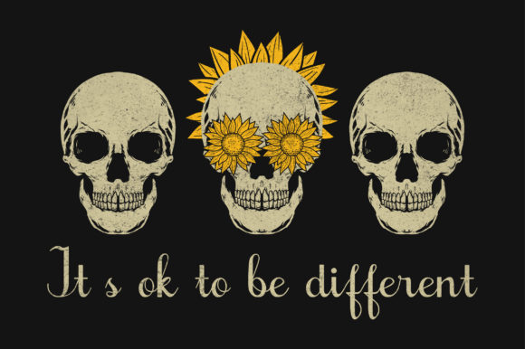Skull Sunflower SVG Sublimation Graphics & Crafts